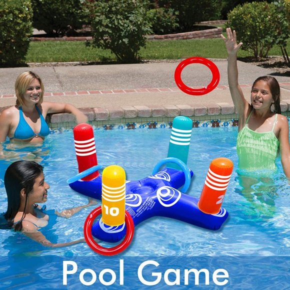 Inflatable Pool Ring Toss Pool - Picture 4 of 4